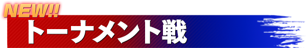 NEW!! トーナメント戦